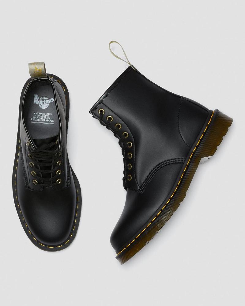 Dr Martens Vegan 1460 Felix Snørestøvler Herre Sort | DK 544GSO